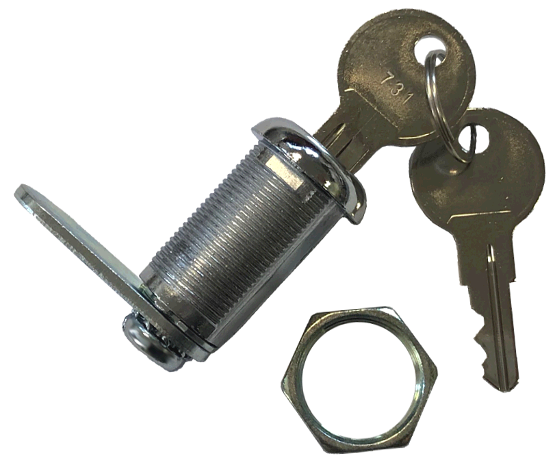 Lock Door 1-1/8 Chrome Series - Image 1