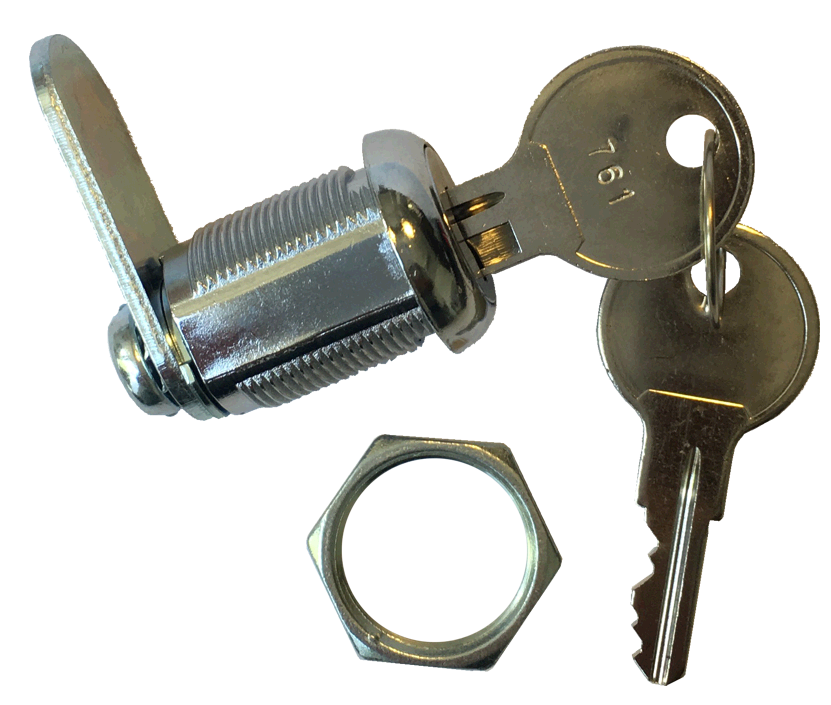 Lock Door 7/8 Chrome Series