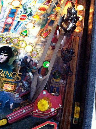 Lord of the Rings Sword Tip Decal