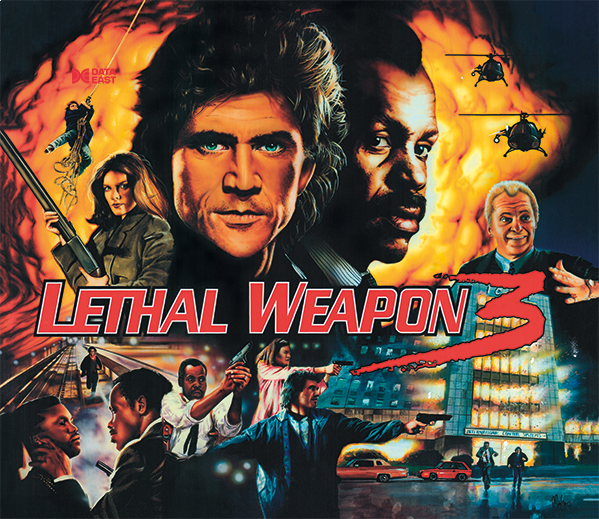 Lethal Weapon 3 Translite