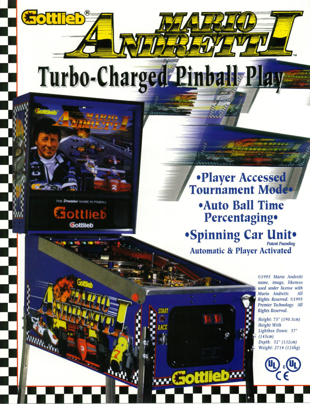 Mario Andretti Flyer - Image 1