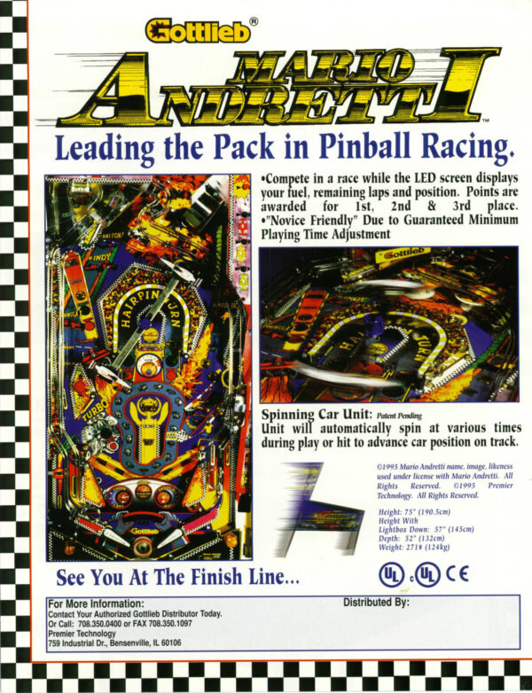 Mario Andretti Flyer