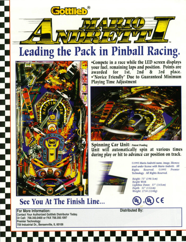Mario Andretti Flyer