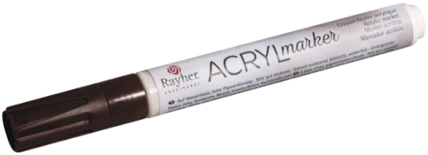 Acryl Marker Large Brown