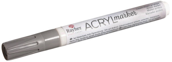 Acryl Marker Large Light Grey