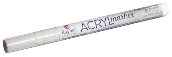 Acryl Marker Small White