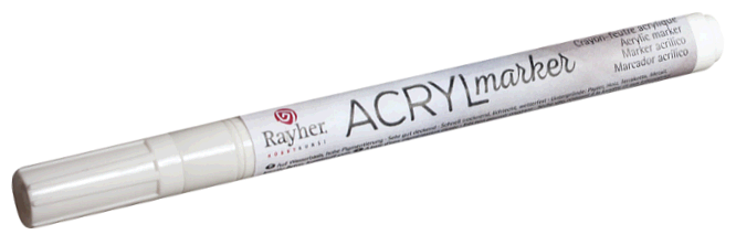 Acryl Marker Small White - Image 1