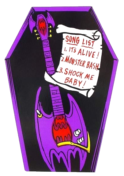 Monster Bash Coffin Decal 2