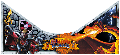 Medieval Madness Custom Apron - Image 1