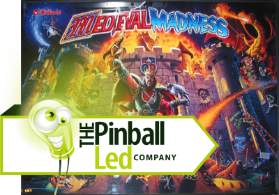 Medieval Madness UltiFlux Playfield LED Set