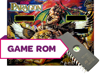Paragon CPU Game Rom Set (7-Digit Bootleg)