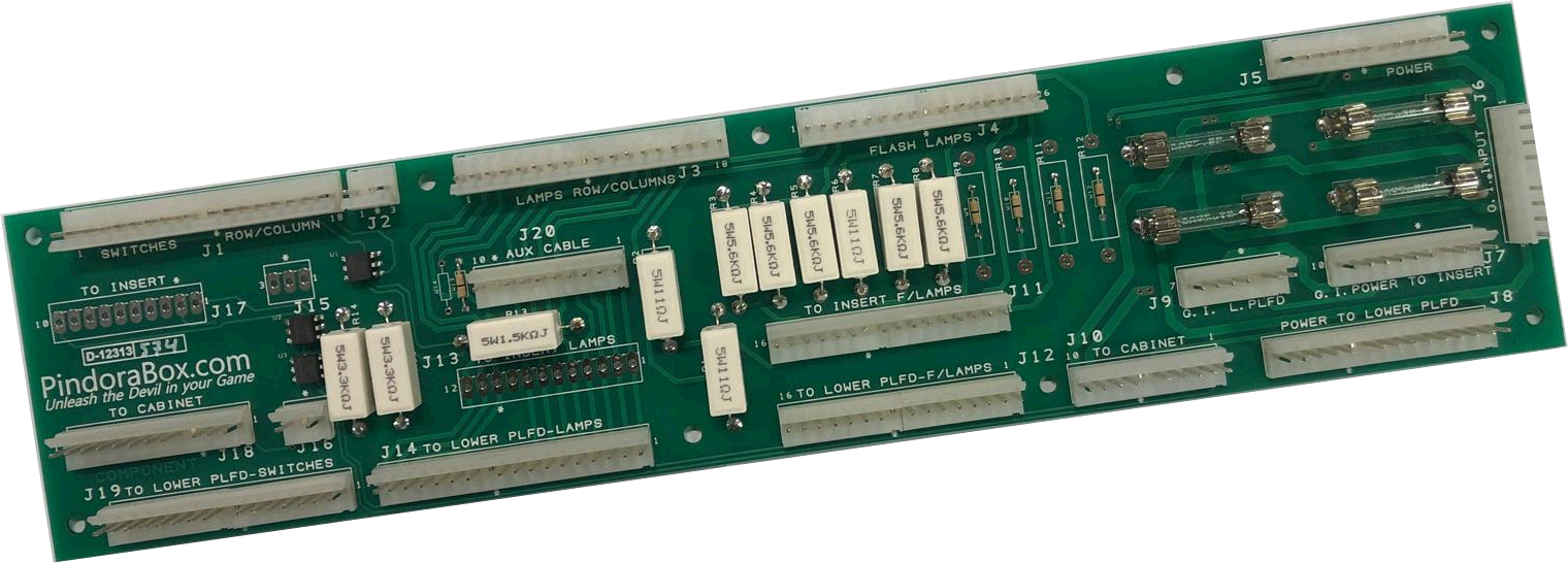 Police Force Interconnect Board D-12313-573 - Image 1