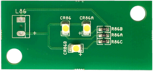 Medieval Madness Remake LED Playfield PCB L86