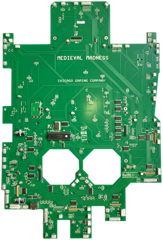 Medieval Madness Remake Main Playfield PCB