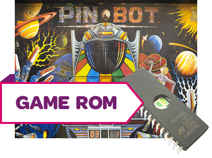 PIN·BOT CPU Game/Sound Rom (Prototype) - Image 1