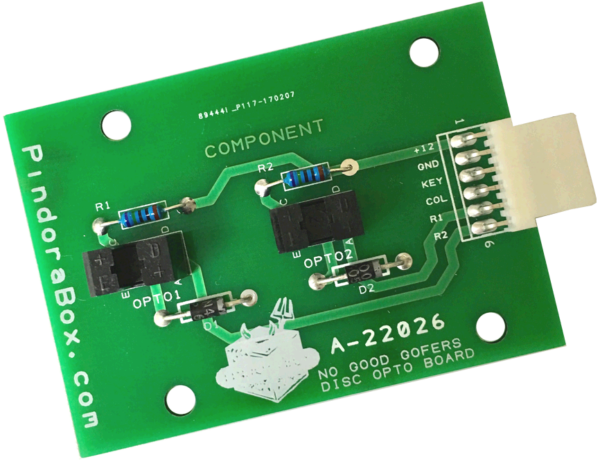 No Good Gofers Disc Opto Board A-22026
