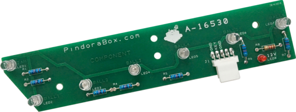 7 LED Opto Trough Board A-16530