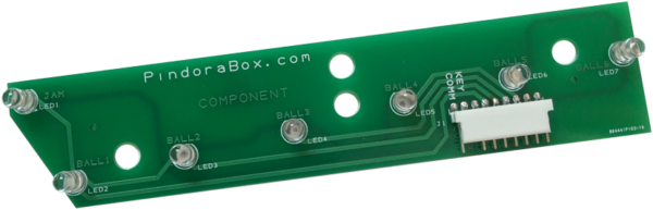 B&T 5-7 LED Opto Trough Board A-18617