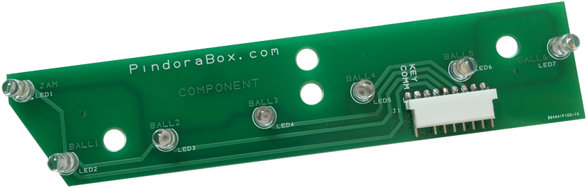 B&T 5-7 LED Opto Trough Board A-18617 - Image 1