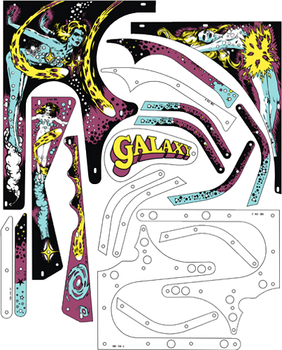 Galaxy Plastic Set