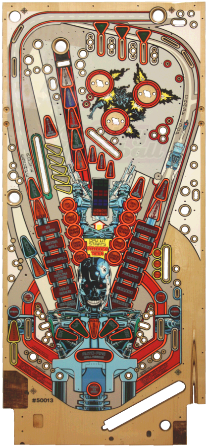 Terminator 2 Playfield