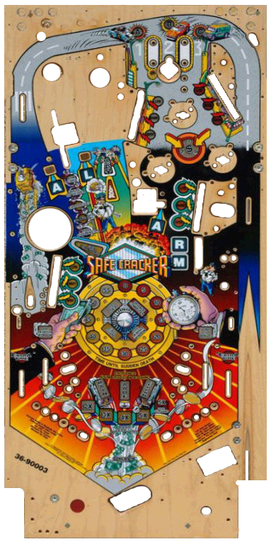 Safe Cracker Playfield