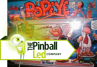 Popeye UltiFlux Playfield LED Set