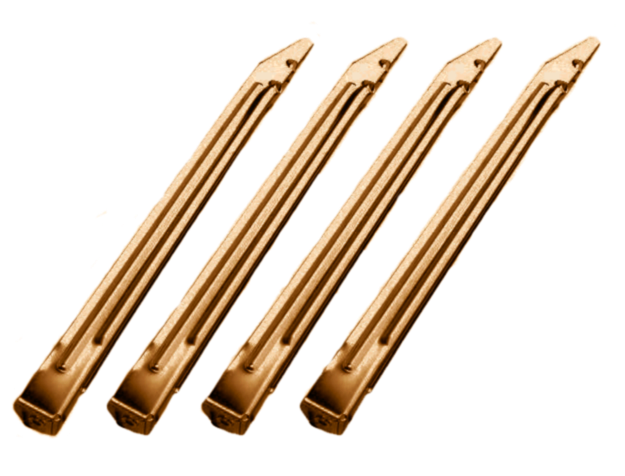 Complete Set 24K Gold Pinball Legs