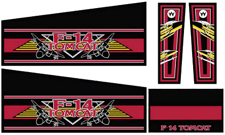 F-14 Tomcat Cabinet Decals (Next Gen) - Image 1