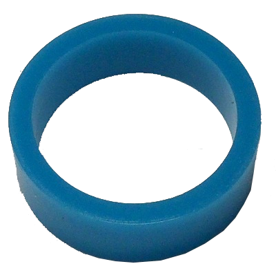 Saturn™ Flipper Ring - FLUORESCENT BLUE 1.5 Inch x .5 Inch #1 Hardness (Soft) - Image 1