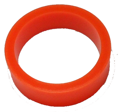 Saturn™ Flipper Ring - FLUORESCENT ORANGE 1.5 Inch x .5 Inch #3 Hardness (Hard) - Image 1