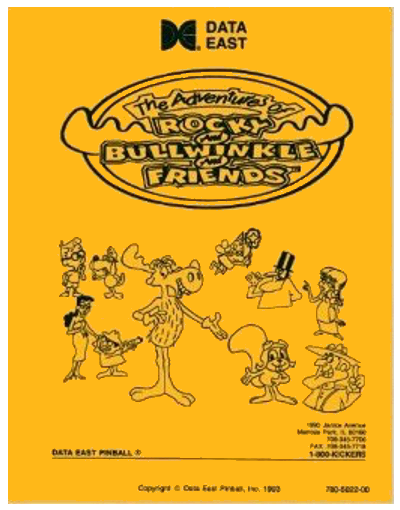Adventures of Rocky and Bullwinkle and Friends Manual