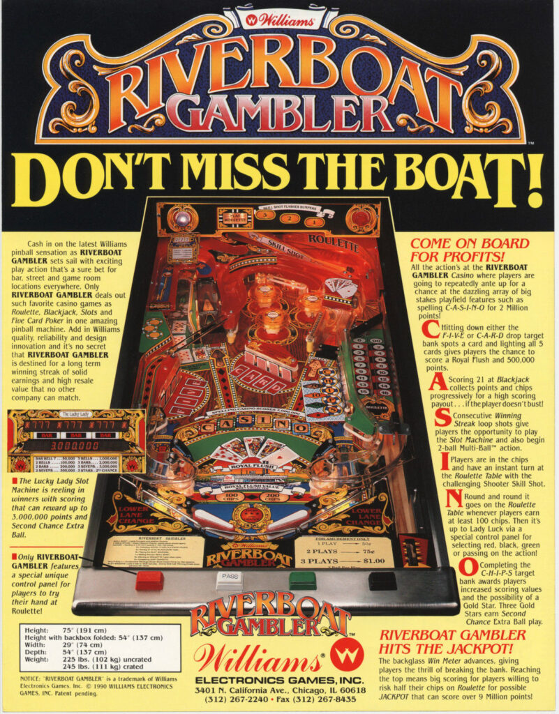Riverboat Gambler Flyer