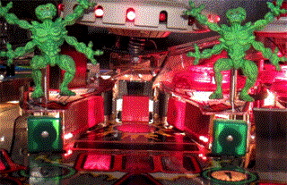 Attack from Mars Expansion LED Kit GREEN