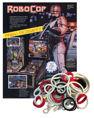 Robocop Rubber Set