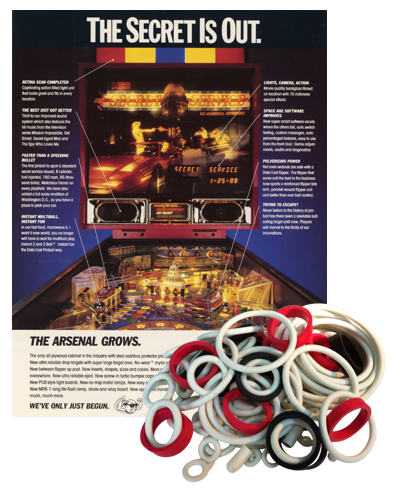Secret Service Rubber Set