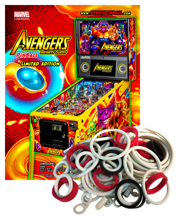 Avengers Infinity Quest Rubber Set