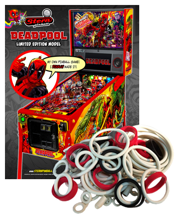 Deadpool Rubber Set
