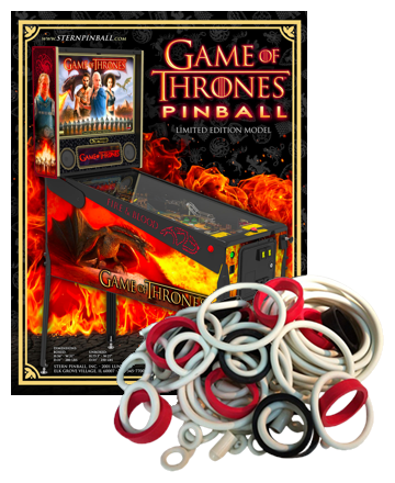 Game of Thrones Rubber Set