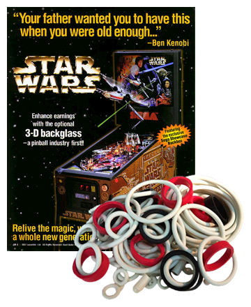 Star Wars Trilogy Rubberset