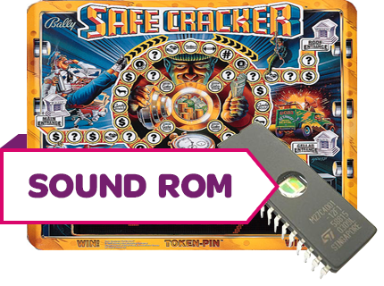 Safe Cracker CPU Sound Rom U2 (German)
