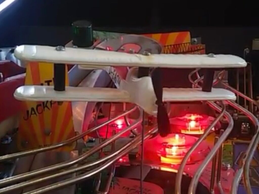 Indiana Jones Motorized Bi-Plane Modification