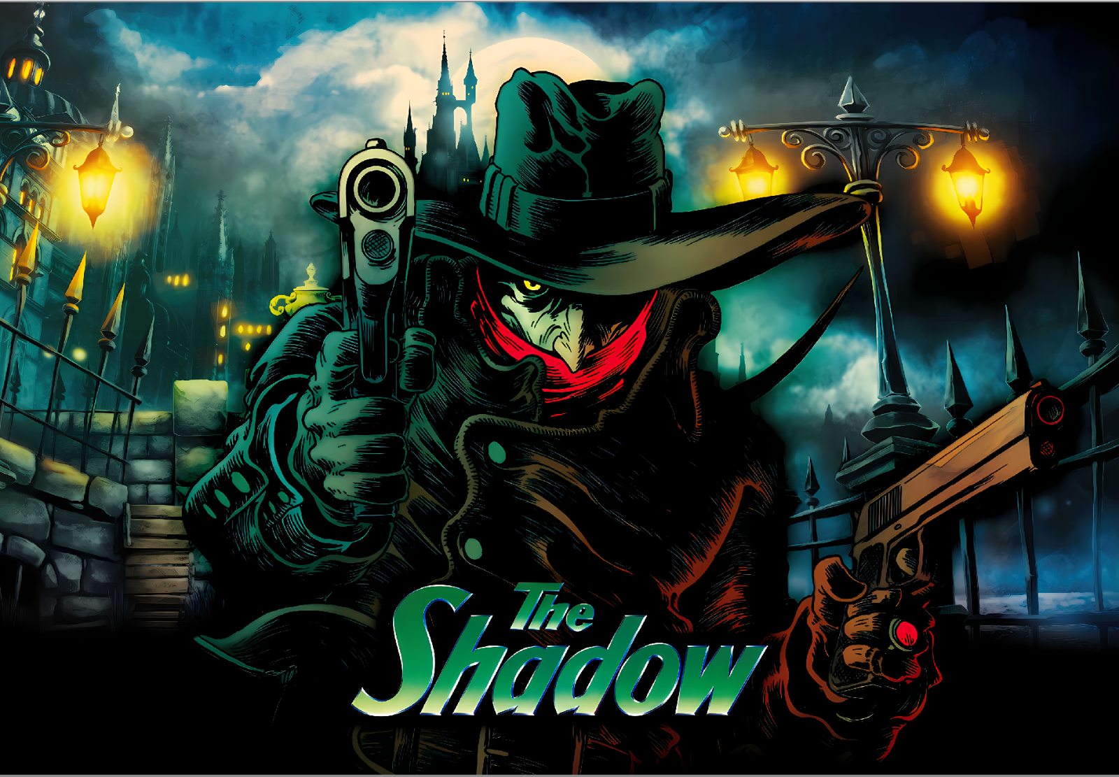 The Shadow Alternate Translite 5 - Ministry of Pinball