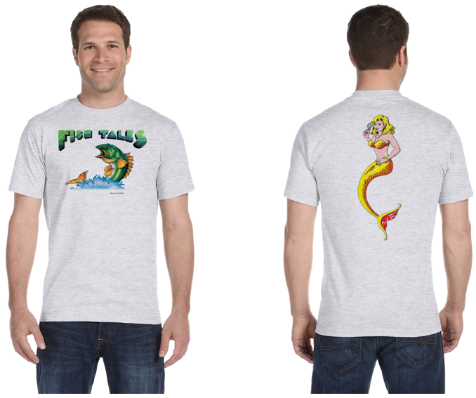 fish tales accessories Rigging Foam Spools With Cup and bottle opener round out this essential rigging tool Fish Tales T-Shirt - Ministry