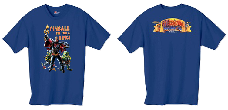 Medieval Madness T-Shirt Blue - Image 2