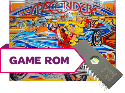 Space Riders CPU Game Rom Set