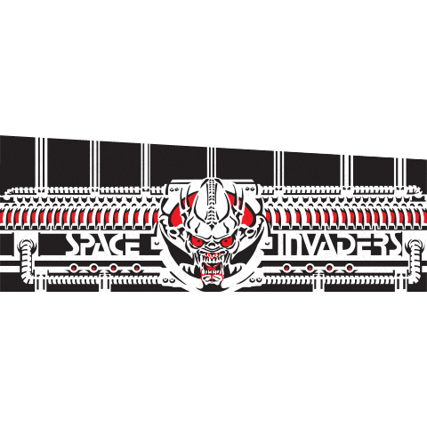 Space Invaders Cabinet Stencil Kit - Image 1
