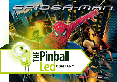 Spider-Man UltiFlux Playfield LED Set