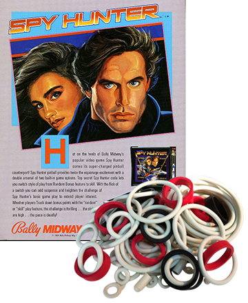 Spy Hunter Rubberset - Image 1