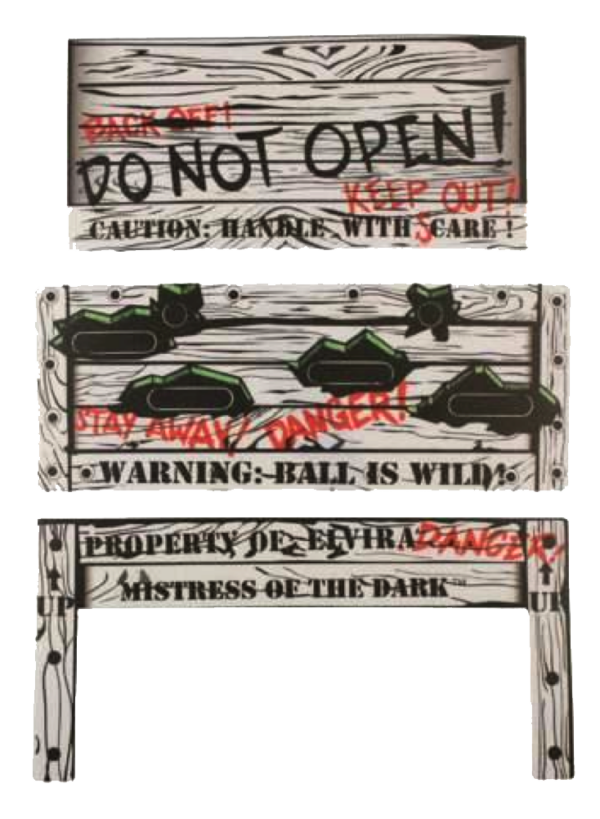 Scared Stiff Crate Decal Set